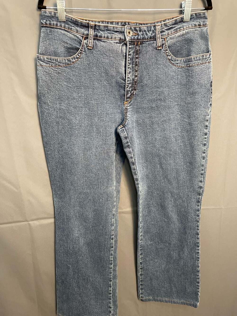 Cambio Jeans Medium Wash Classic Straight Leg Denim Pants